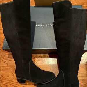 Cole Haan Women's Over the Knee Black Boots new